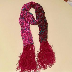Hot Pink Scarf